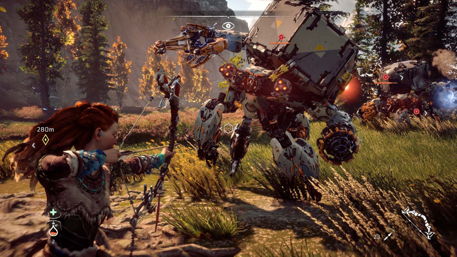 Check out 20 mins of “Horizon Zero Dawn” gameplay – Geeks with Kids